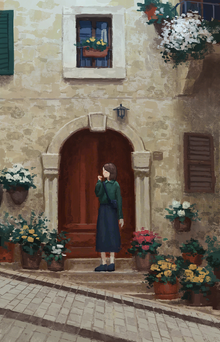 This is a pixiv picture whose title is 無題.