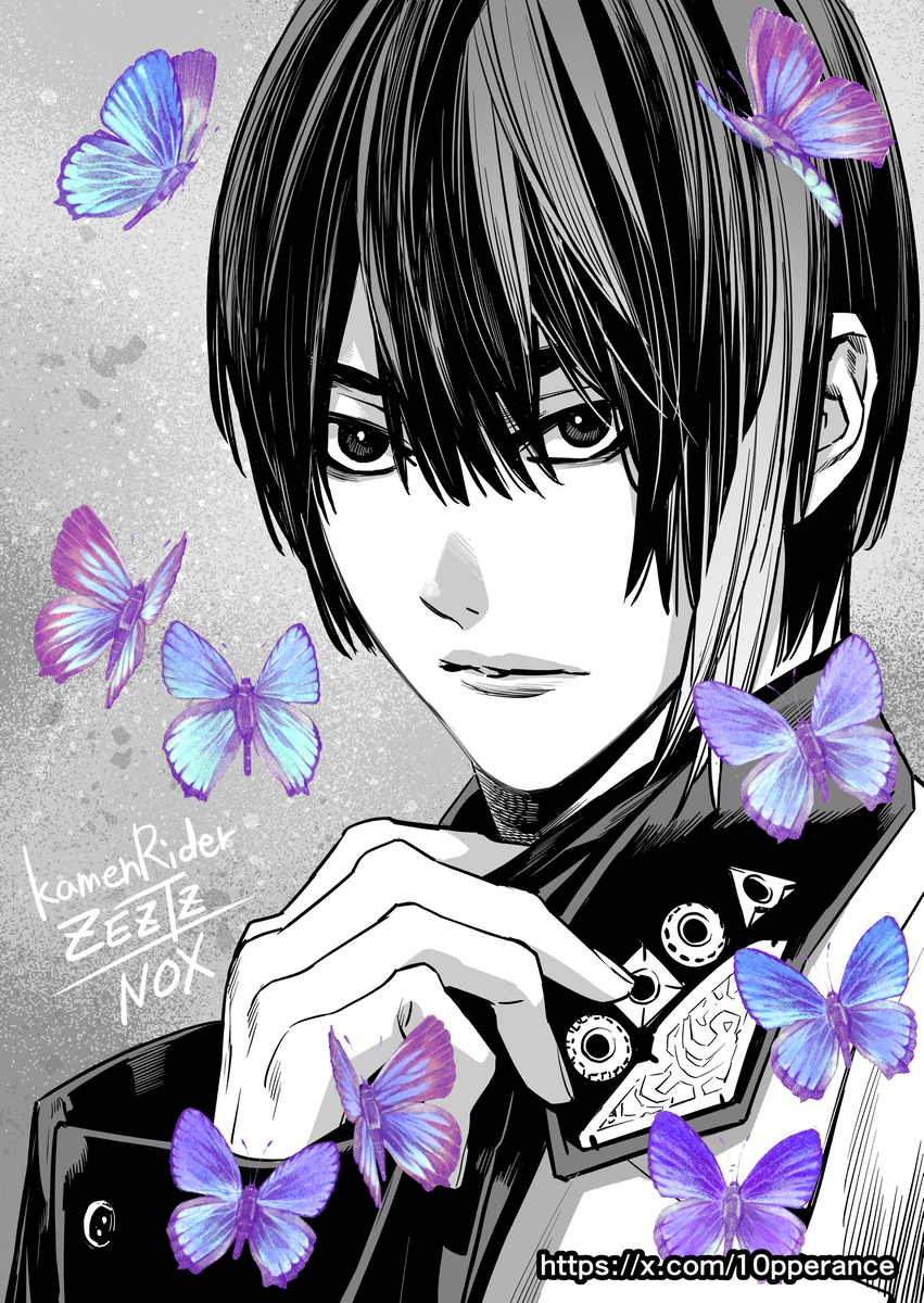 This is a pixiv picture whose title is ゼッツ８話落書.