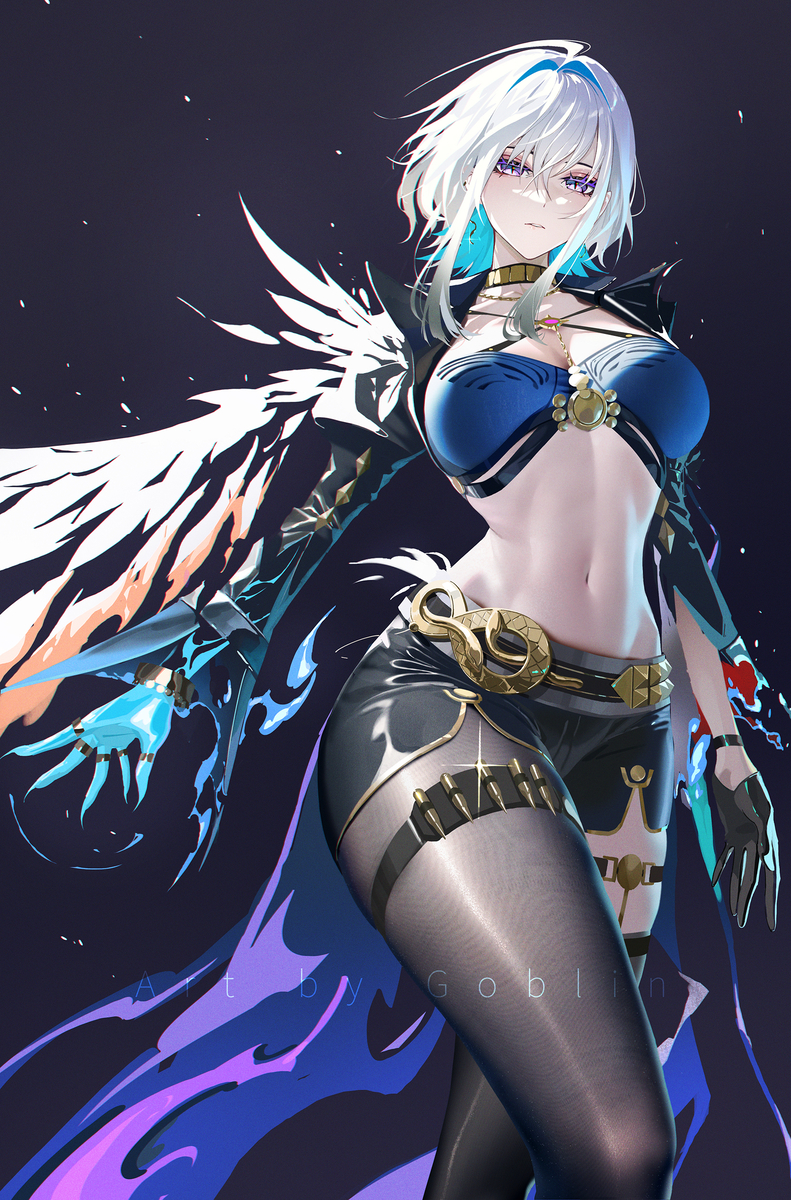 This is a pixiv picture whose title is 嘉貝莉娜.