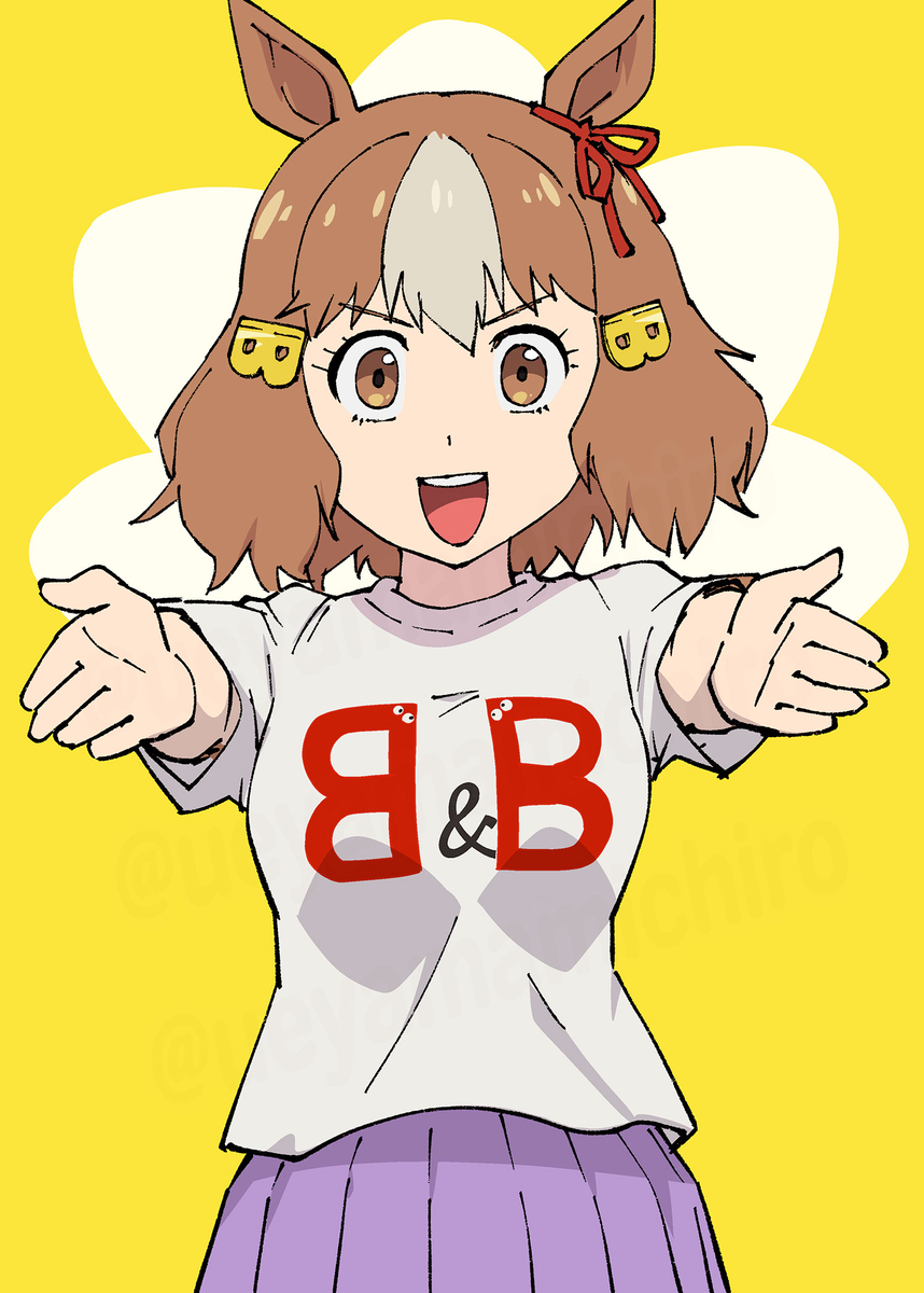 This is a pixiv picture whose title is Bの裏返ったロゴ.