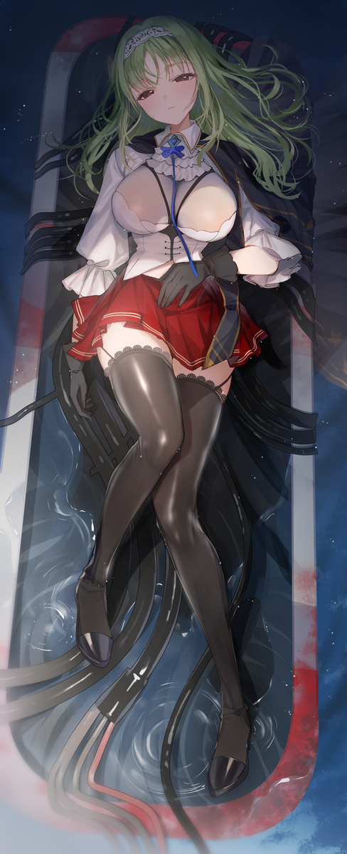 This is a pixiv picture whose title is 目覚め.