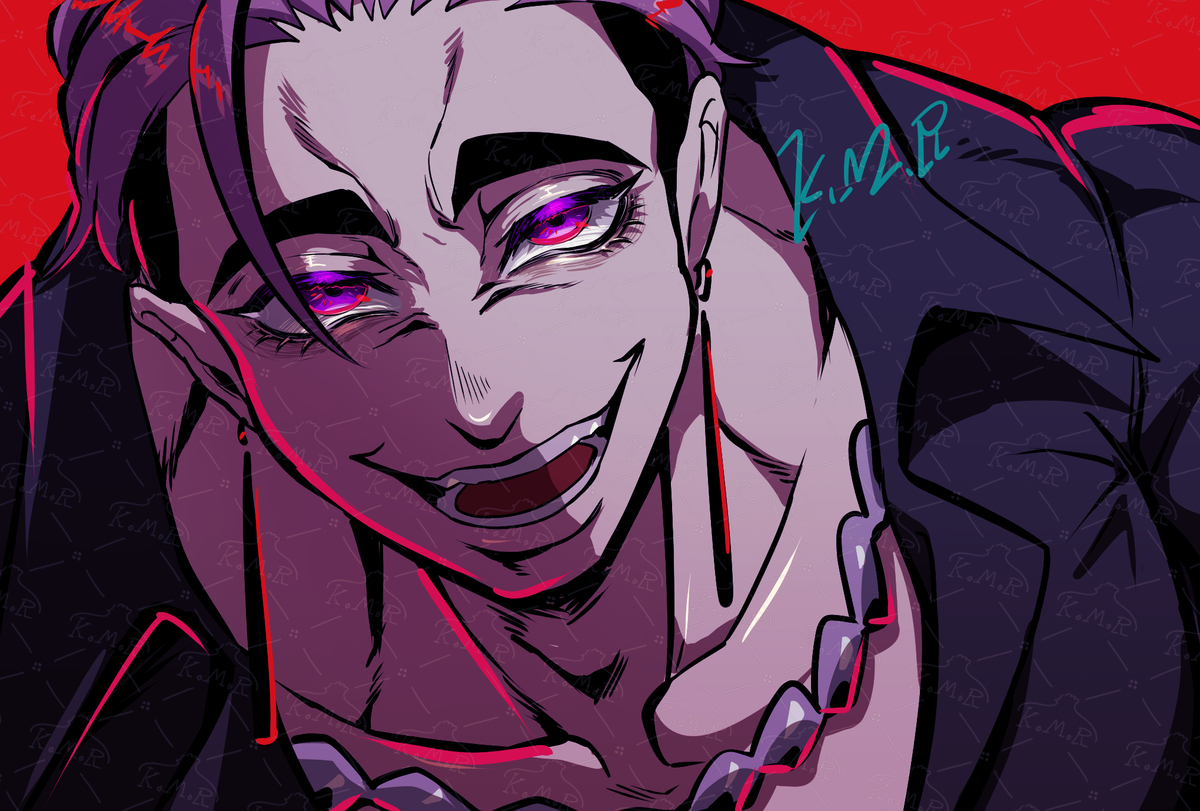 This is a pixiv picture whose title is bg大ファンアートまとめ.