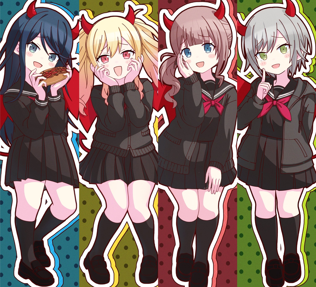 This is a pixiv picture whose title is 小悪魔レオニ.