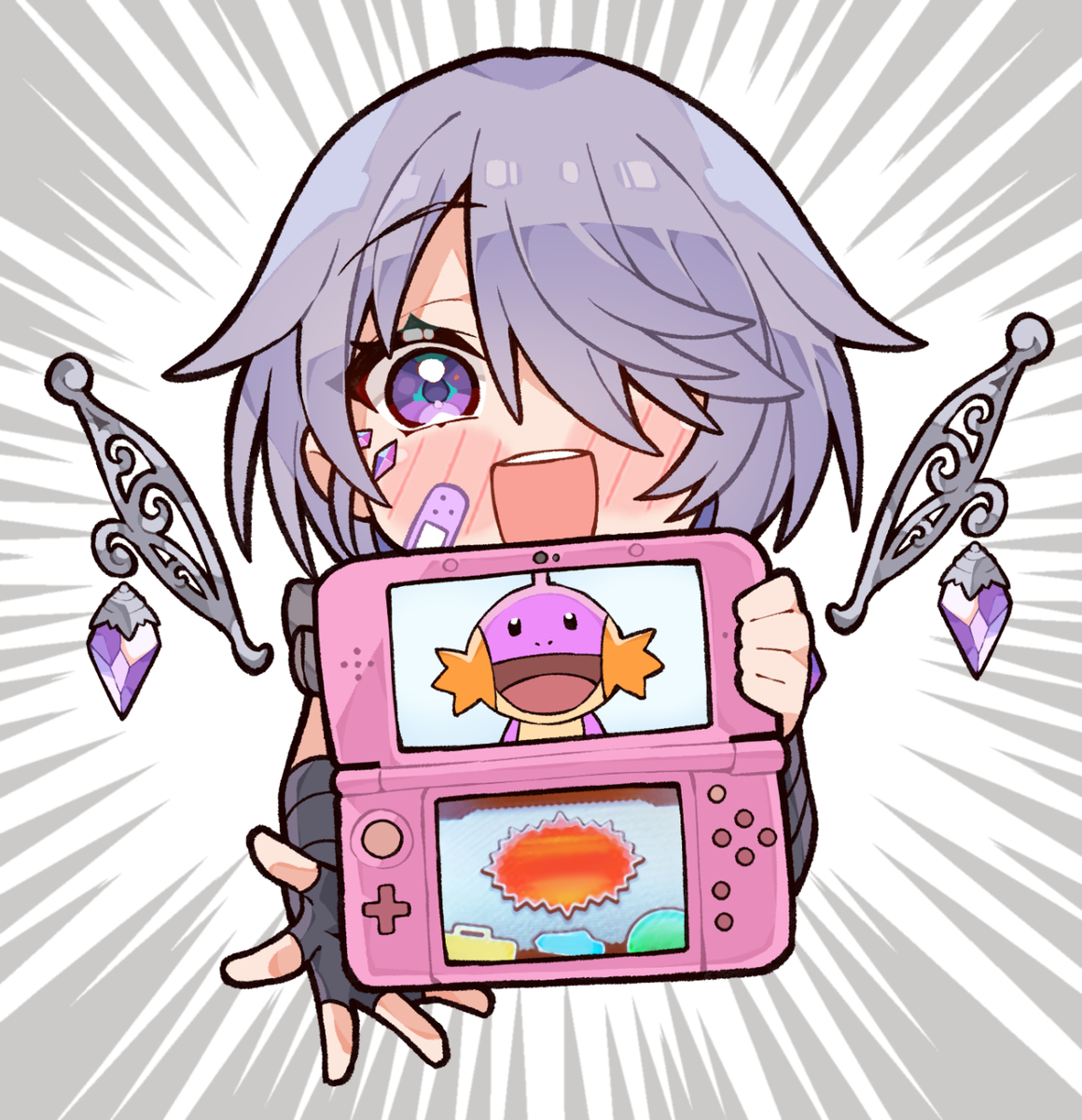 This is a pixiv picture whose title is Omega Ruby Alpha Sapphire.