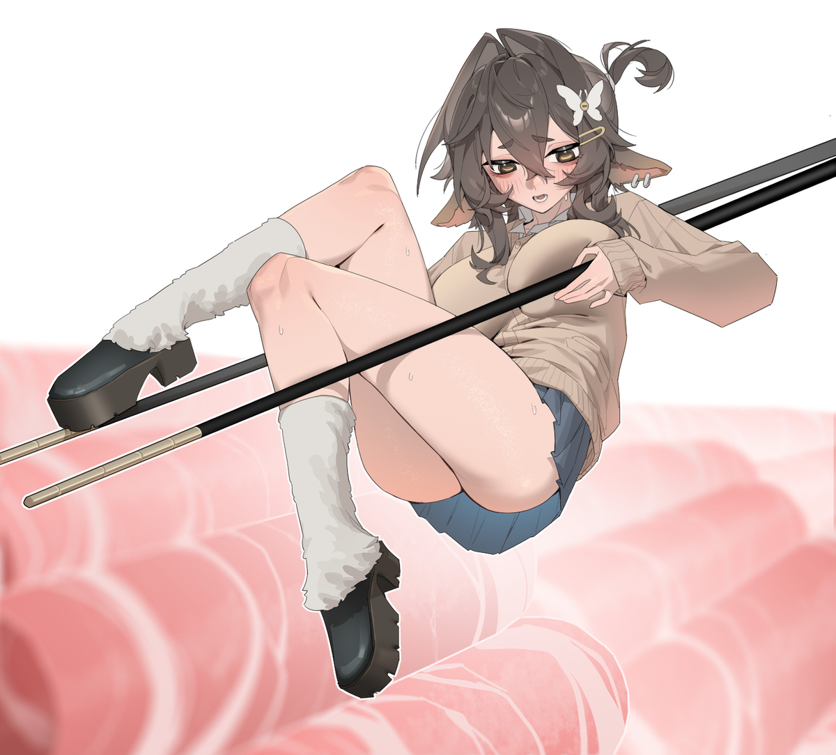 This is a pixiv picture whose title is 雾原aki老师oc.