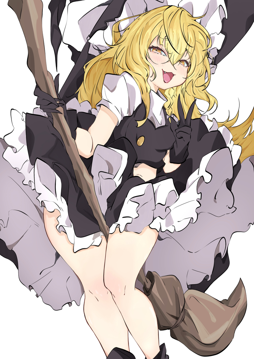 This is a pixiv picture whose title is 魔理沙.