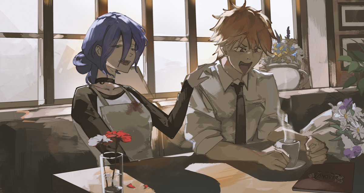 This is a pixiv picture whose title is Coffee.