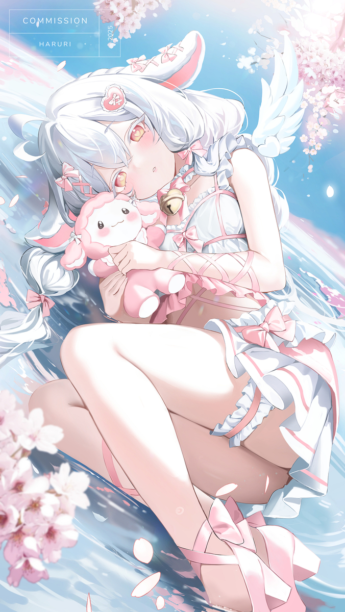 This is a pixiv picture whose title is CM.