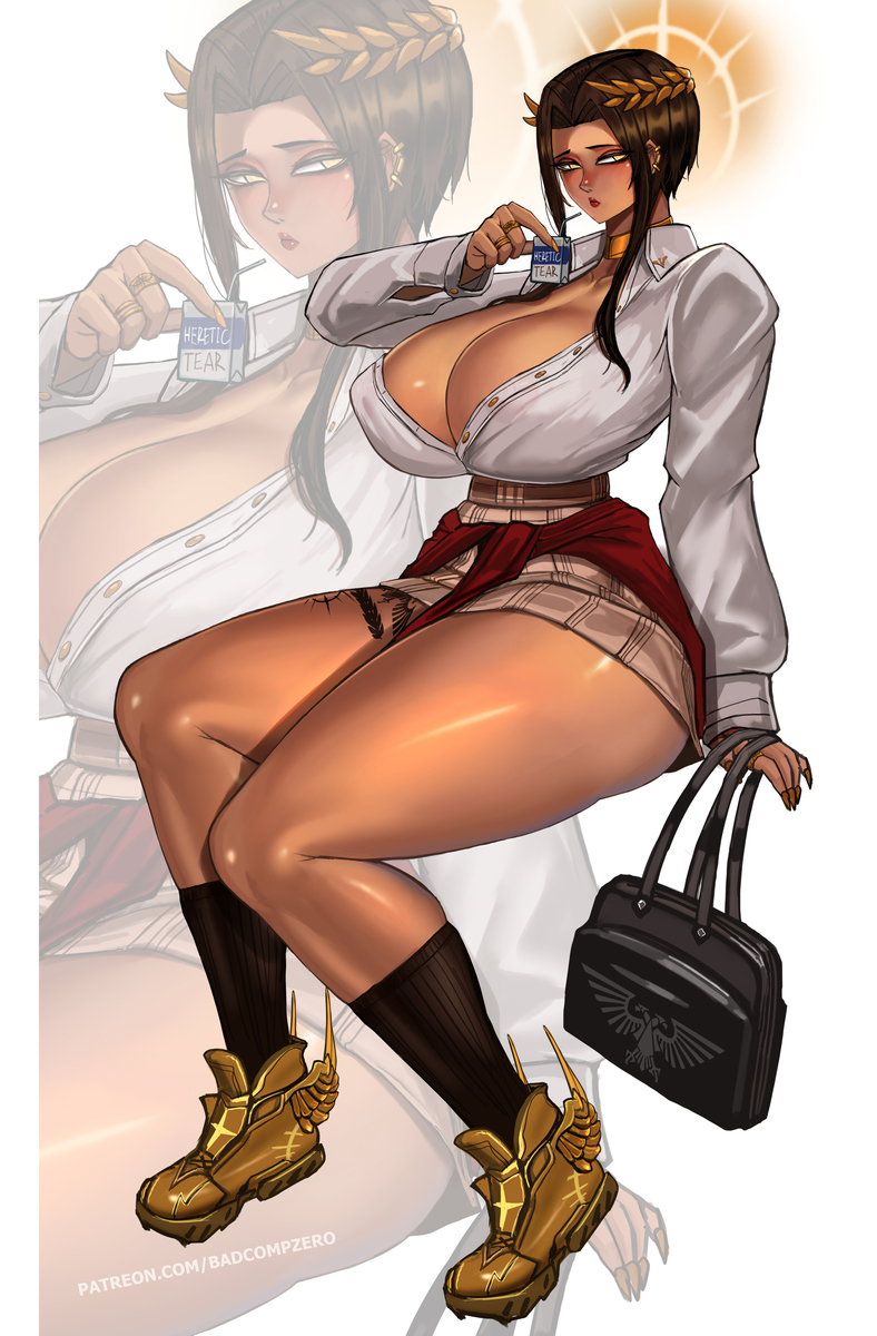 This is a pixiv picture whose title is My Gyaru Senpai is The Empress.