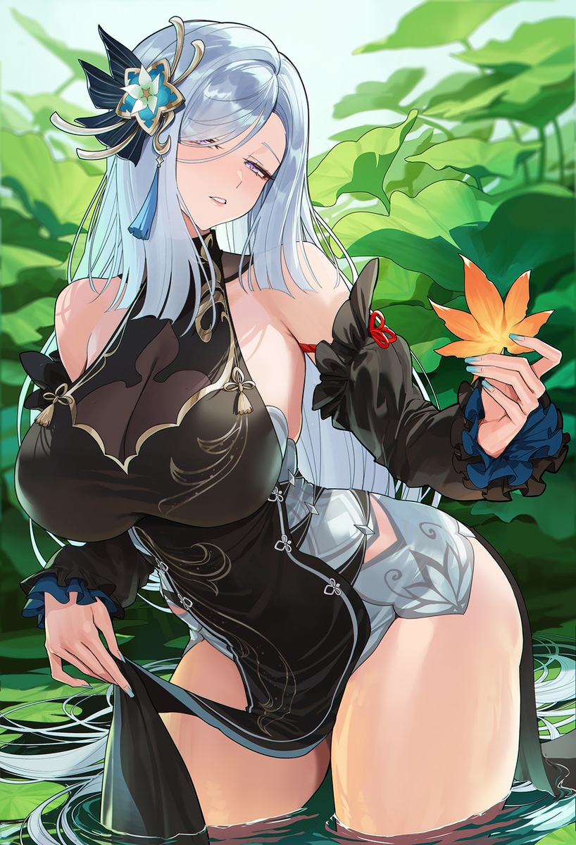 This is a pixiv picture whose title is GenshinImpact.