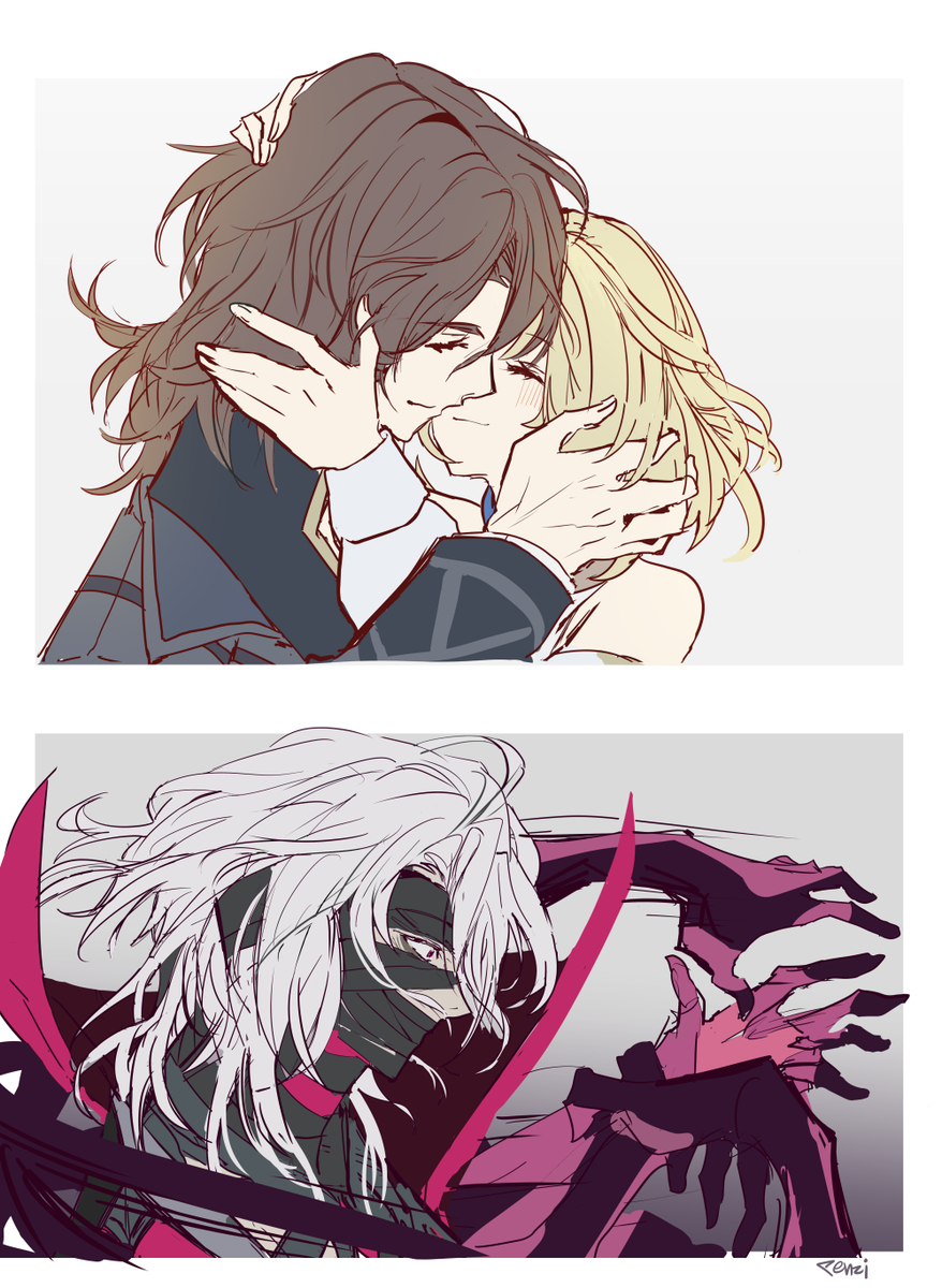 This is a pixiv picture whose title is レリソリ.