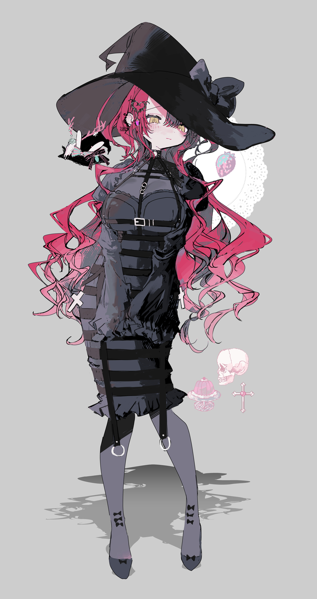 This is a pixiv picture whose title is ハロウィン魔女.