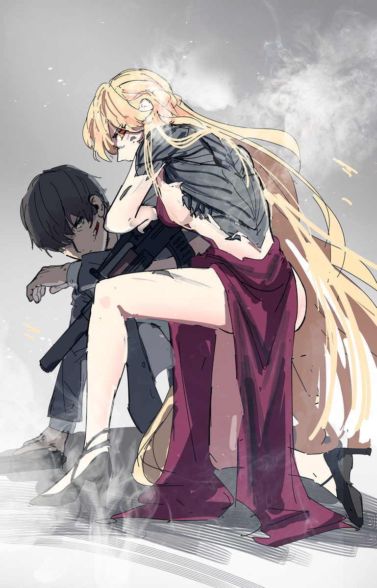 This is a pixiv picture whose title is アイアンウィル.