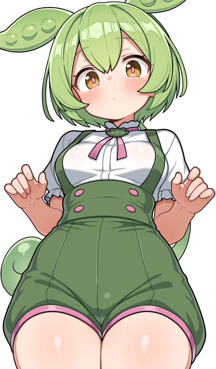 This is a pixiv picture whose title is ずんだもん.