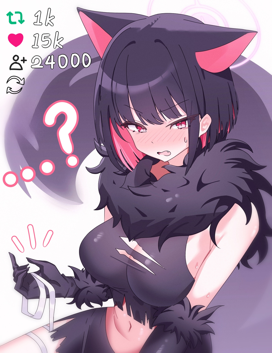 This is a pixiv picture whose title is Halloween challenge.