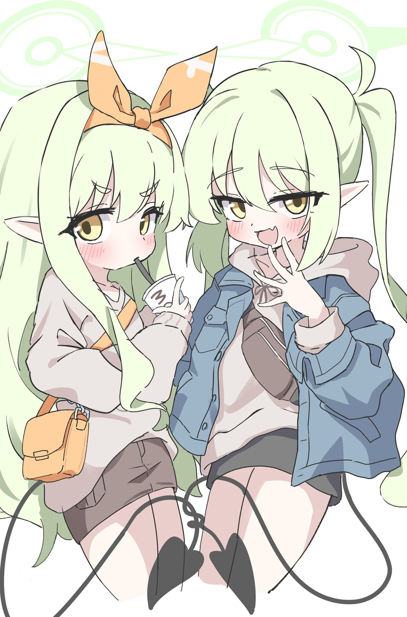 This is a pixiv picture whose title is シュポガキ(私服).