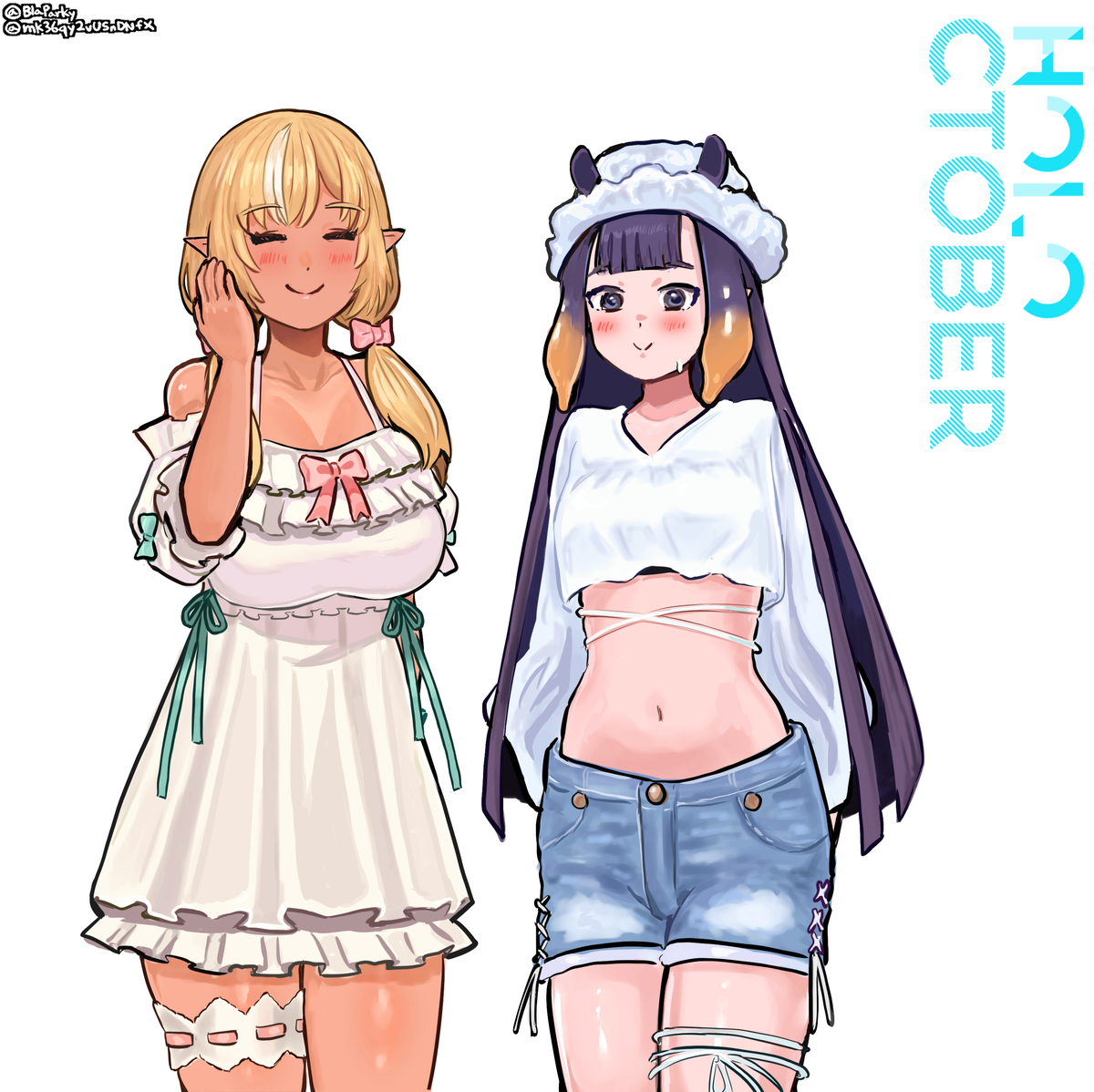 This is a pixiv picture whose title is Holoctober Day 28: Elf.