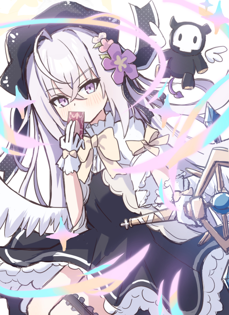 This is a pixiv picture whose title is アズサちゃん（マジカル）.