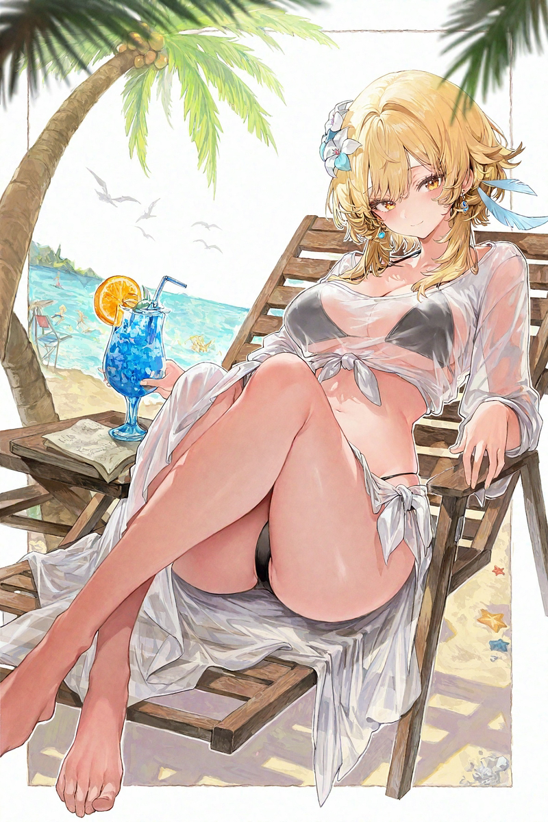 This is a pixiv picture whose title is 蛍ちゃん🌴.