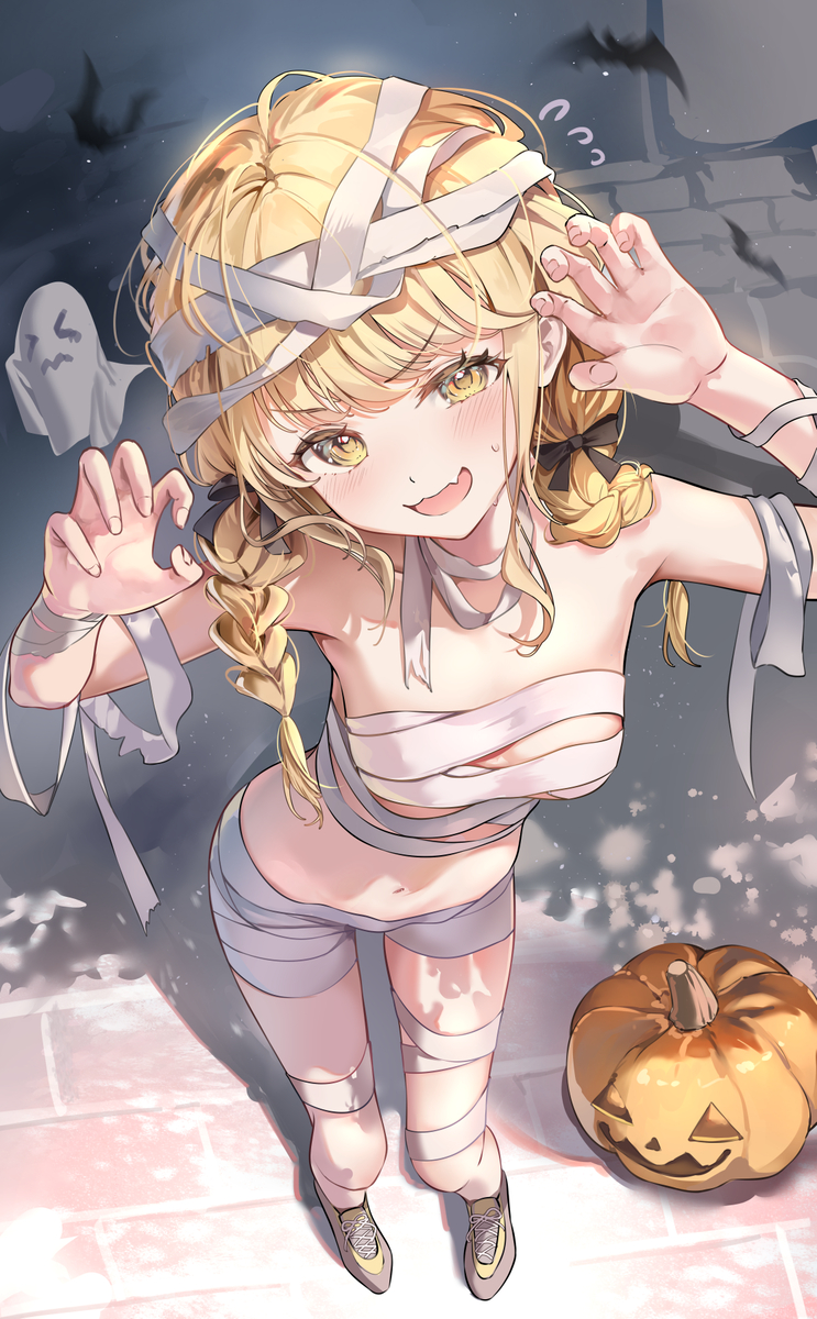 This is a pixiv picture whose title is 藤田ことね🎃.