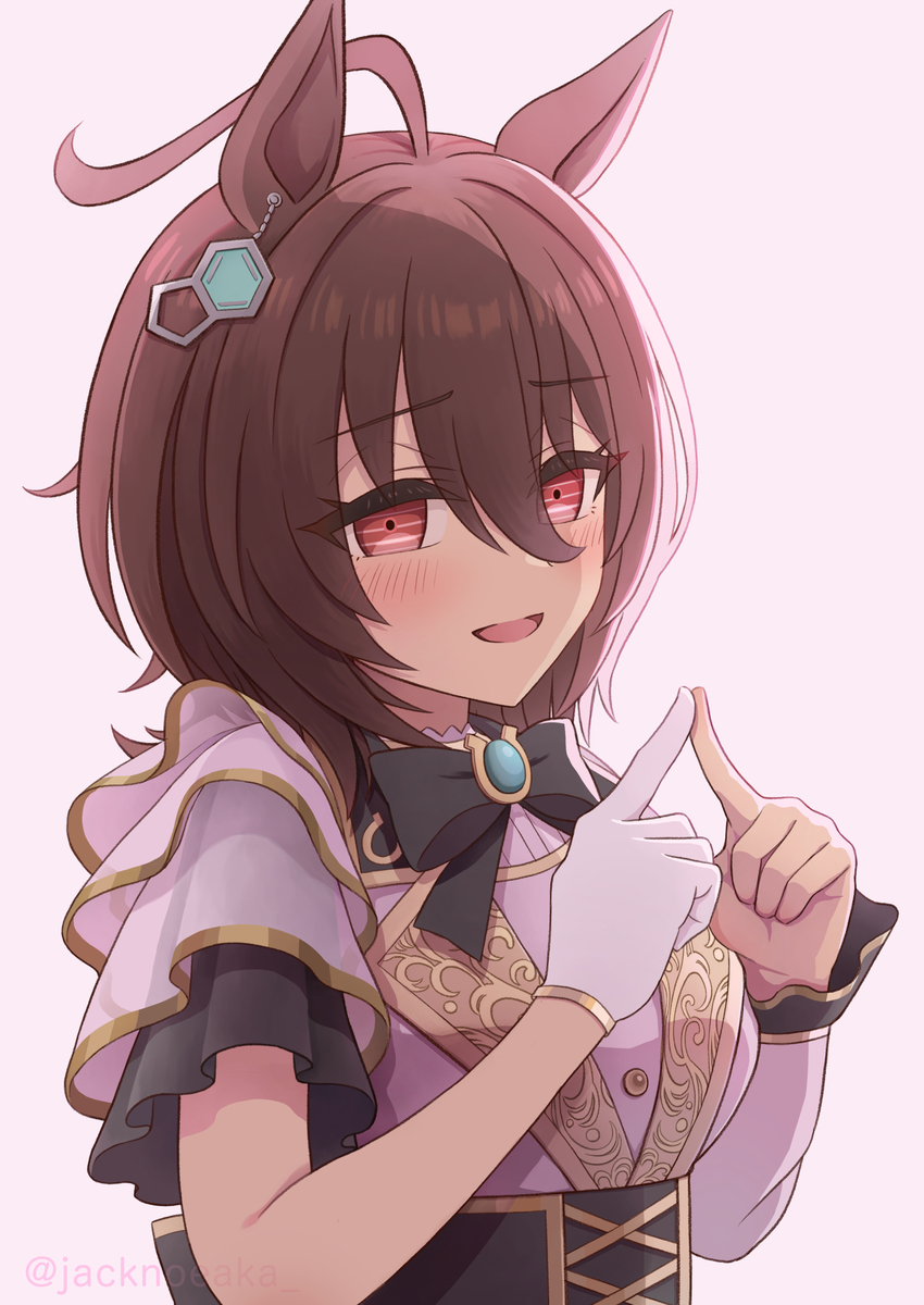 This is a pixiv picture whose title is めにしゅきライブタキオン.