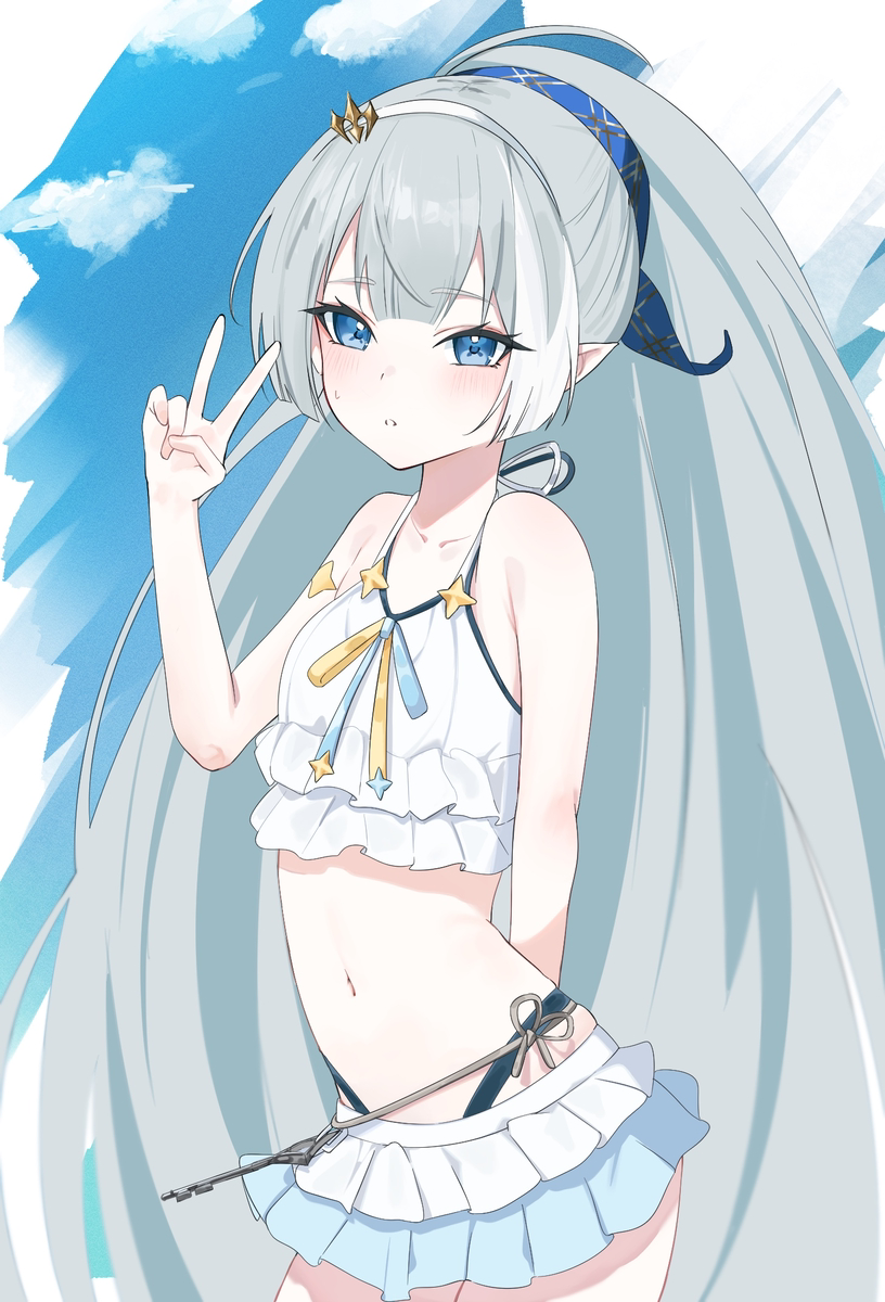 This is a pixiv picture whose title is 魔王ちゃん.