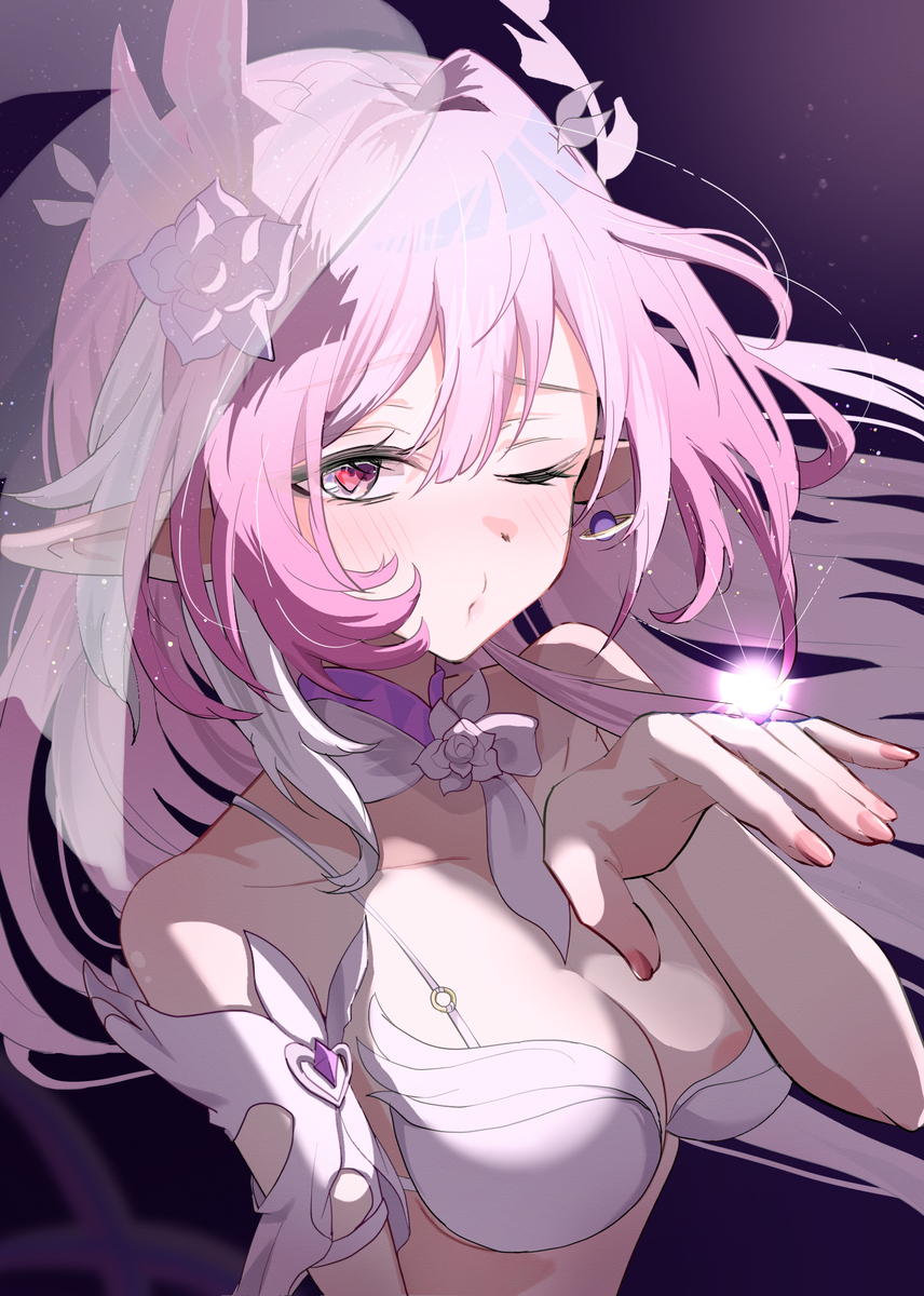 This is a pixiv picture whose title is 左手の薬指！？？？？.