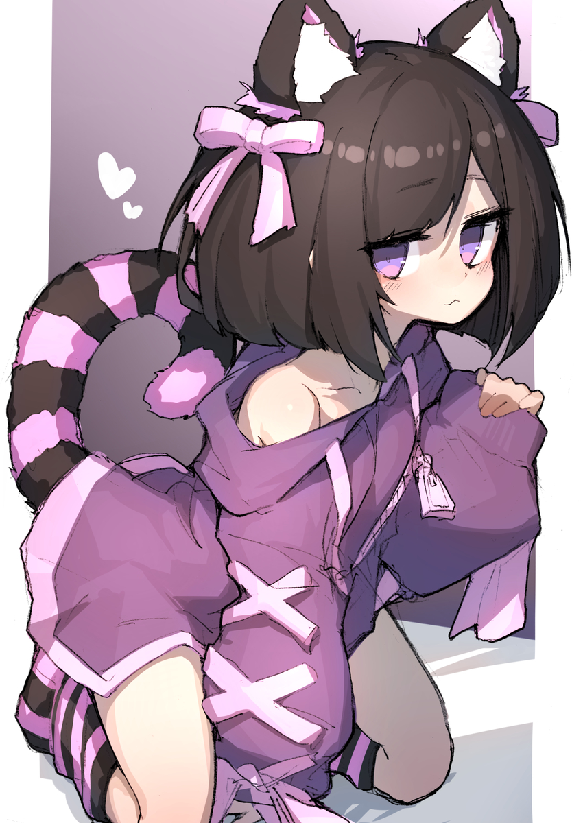 This is a pixiv picture whose title is チェシャ猫後輩ちゃん.