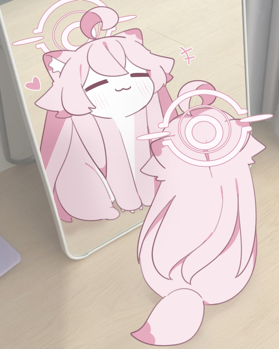 This is a pixiv picture whose title is 😌🩷 !.