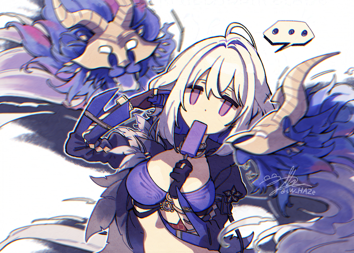 This is a pixiv picture whose title is ガルブレーナ.