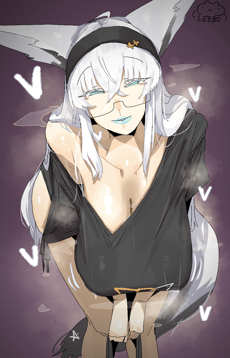 This is a pixiv picture whose title is 🦊.