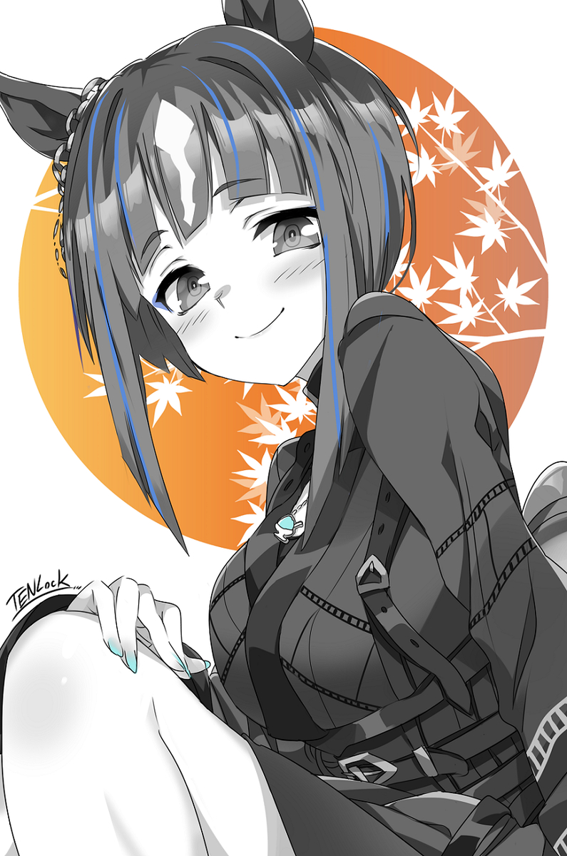 This is a pixiv picture whose title is 新衣装トランちゃん♨️.