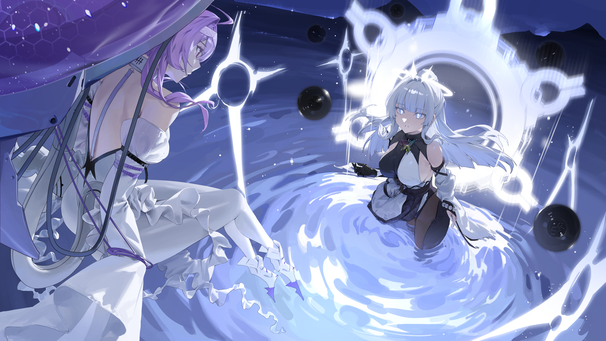 This is a pixiv picture whose title is Before the Hurricanes.