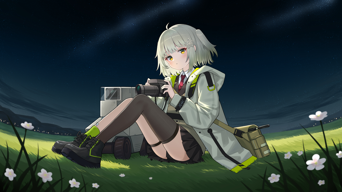 This is a pixiv picture whose title is 稀音.