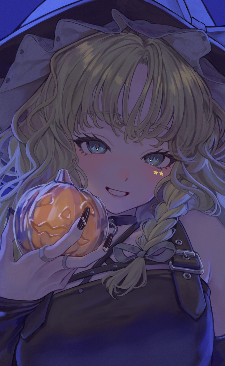 This is a pixiv picture whose title is Halloween.