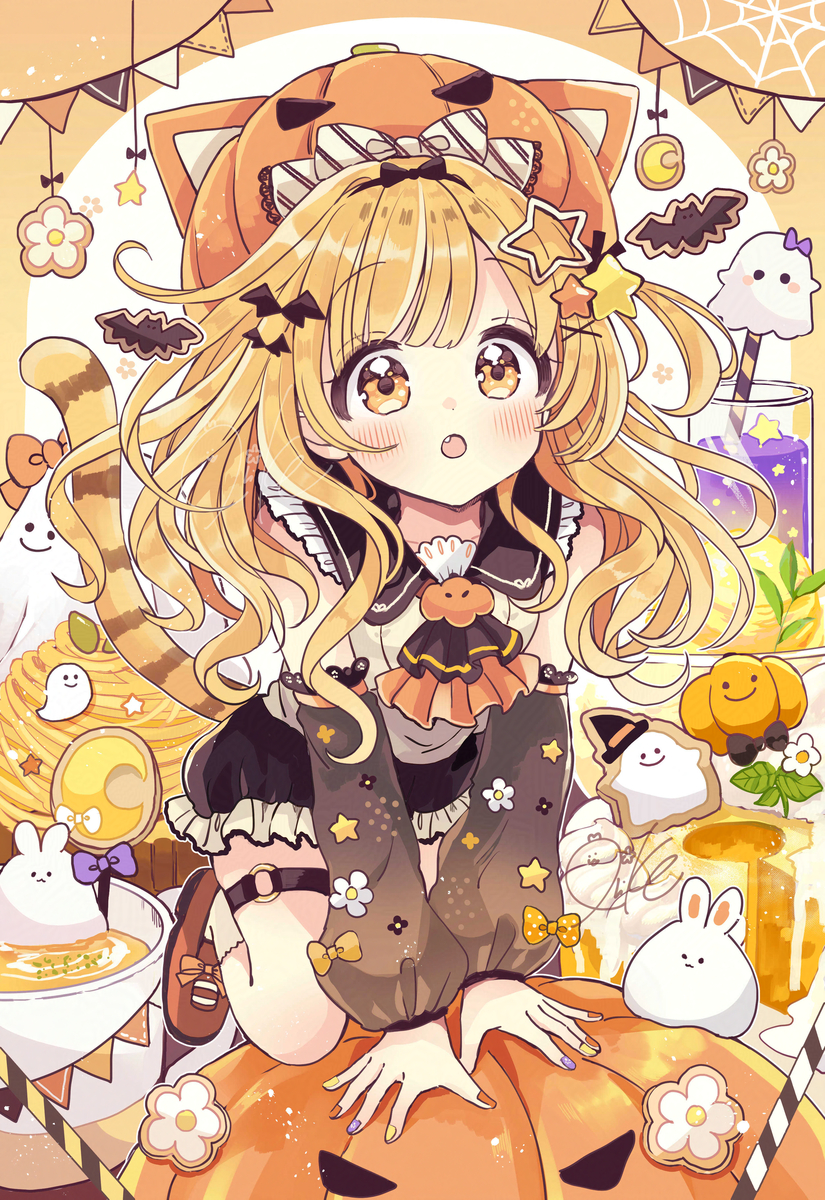 This is a pixiv picture whose title is ハッピーハロウィン！.