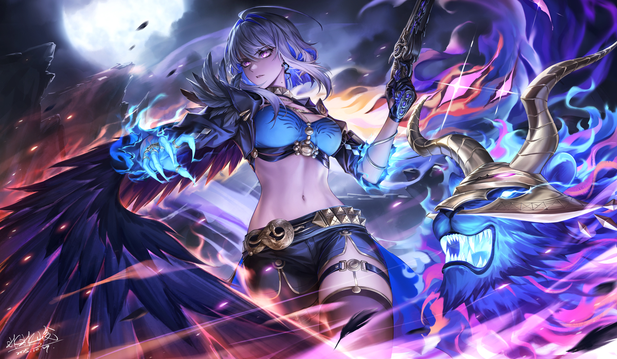 This is a pixiv picture whose title is 嘉貝莉娜Galbrena.