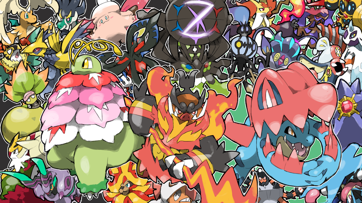 This is a pixiv picture whose title is LZA Mega Evolution.