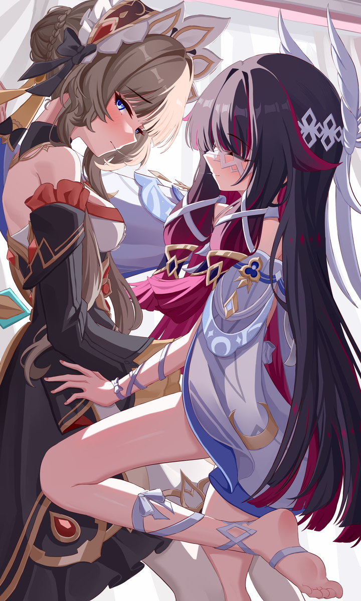 This is a pixiv picture whose title is 哥伦比娅/桑多涅.