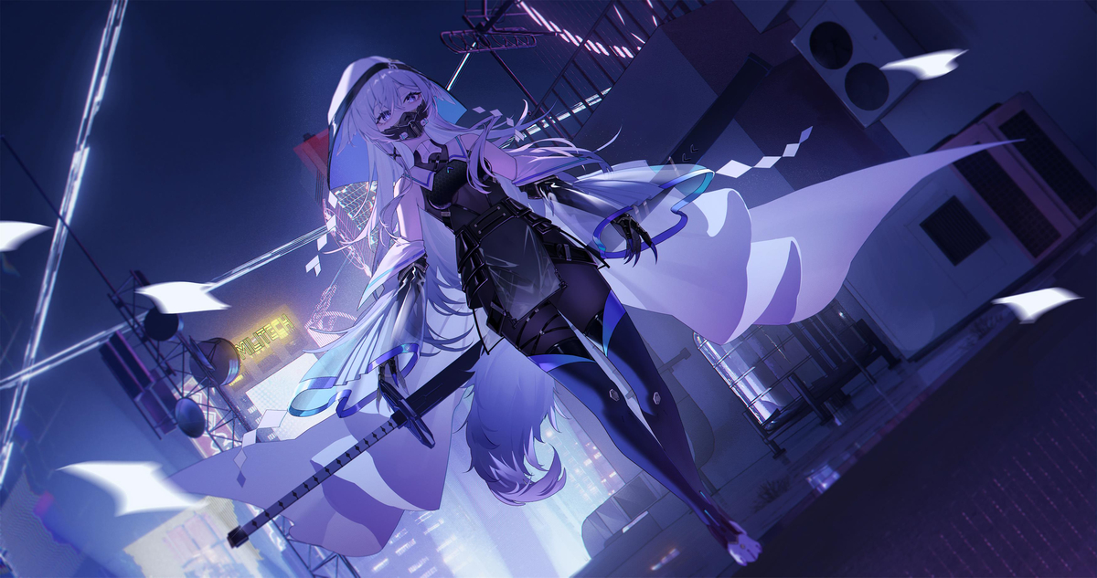 This is a pixiv picture whose title is 出击.