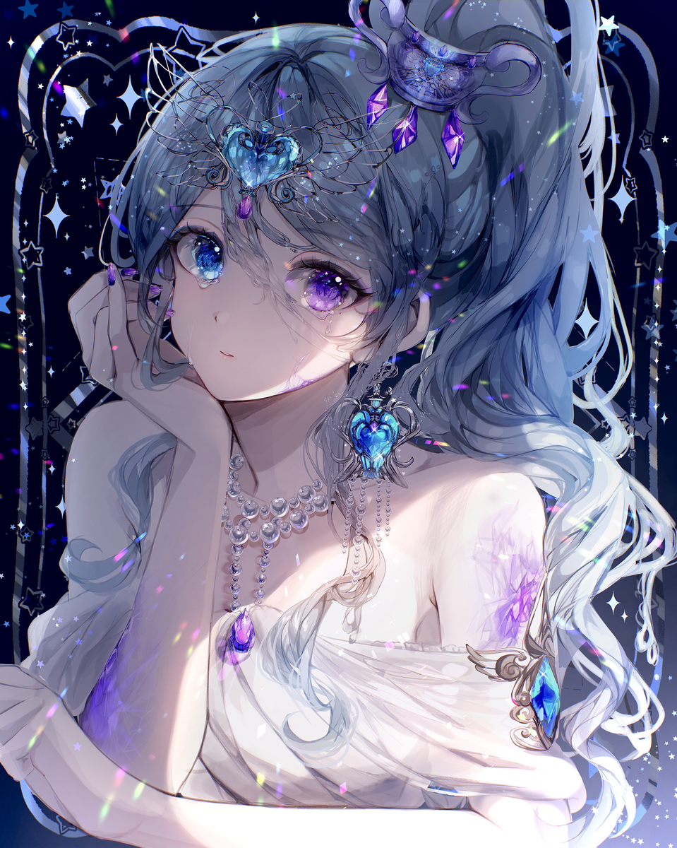 This is a pixiv picture whose title is 水瓶座♒.