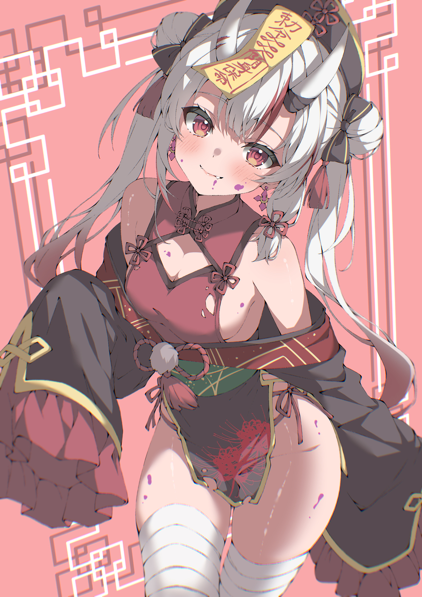 This is a pixiv picture whose title is Ayame.