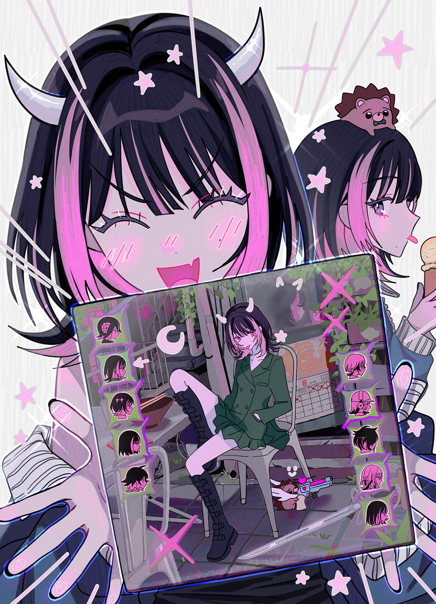 This is a pixiv picture whose title is Jinkougaku bonus.