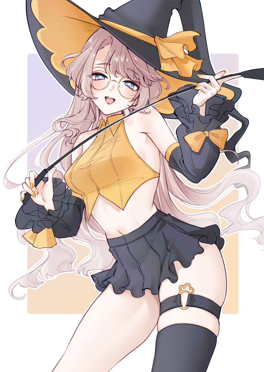 This is a pixiv picture whose title is 萬聖節🎃.