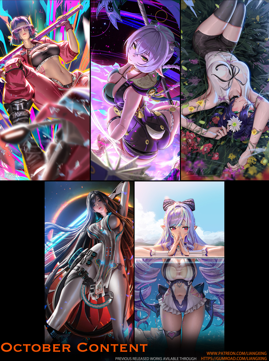 This is a pixiv picture whose title is 2025 October Content.