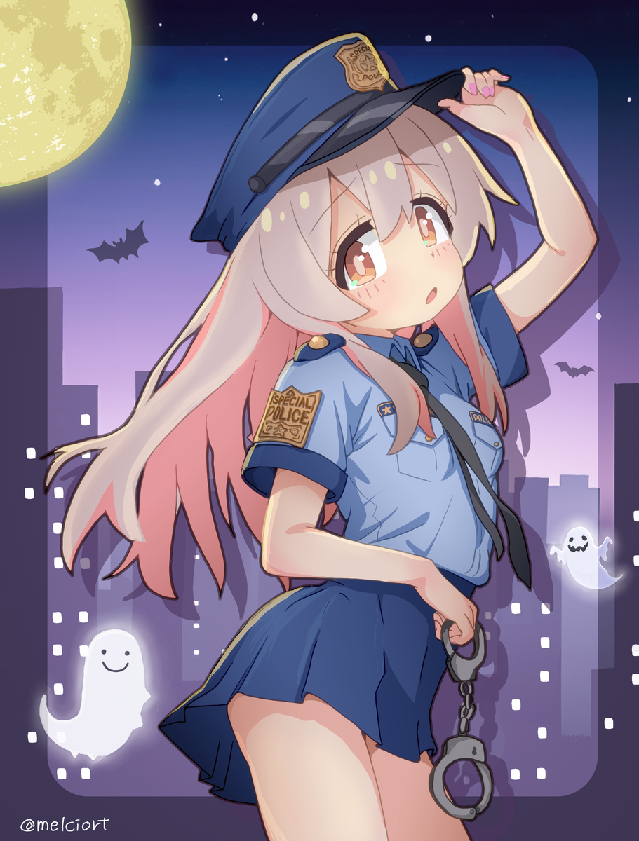 This is a pixiv picture whose title is ハロウィン まひろちゃん.