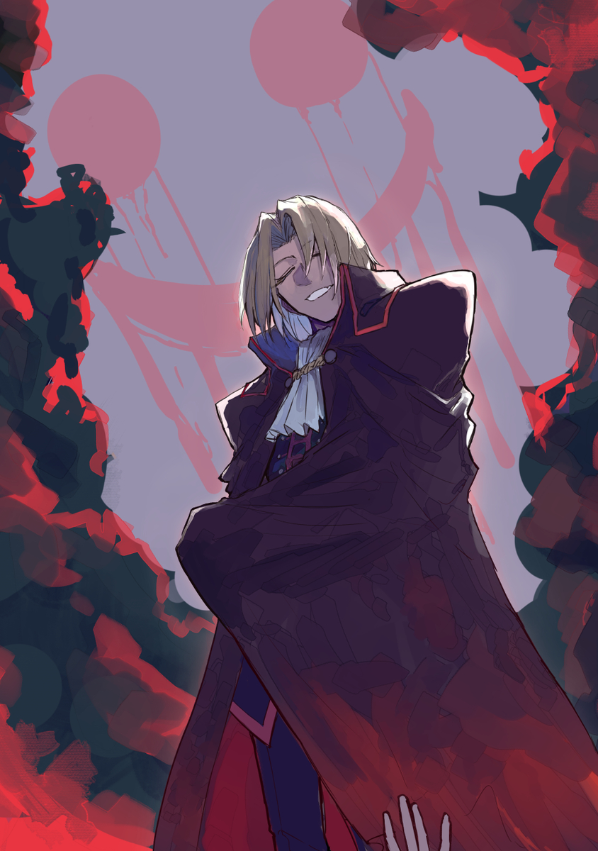 This is a pixiv picture whose title is ワラキアの夜.