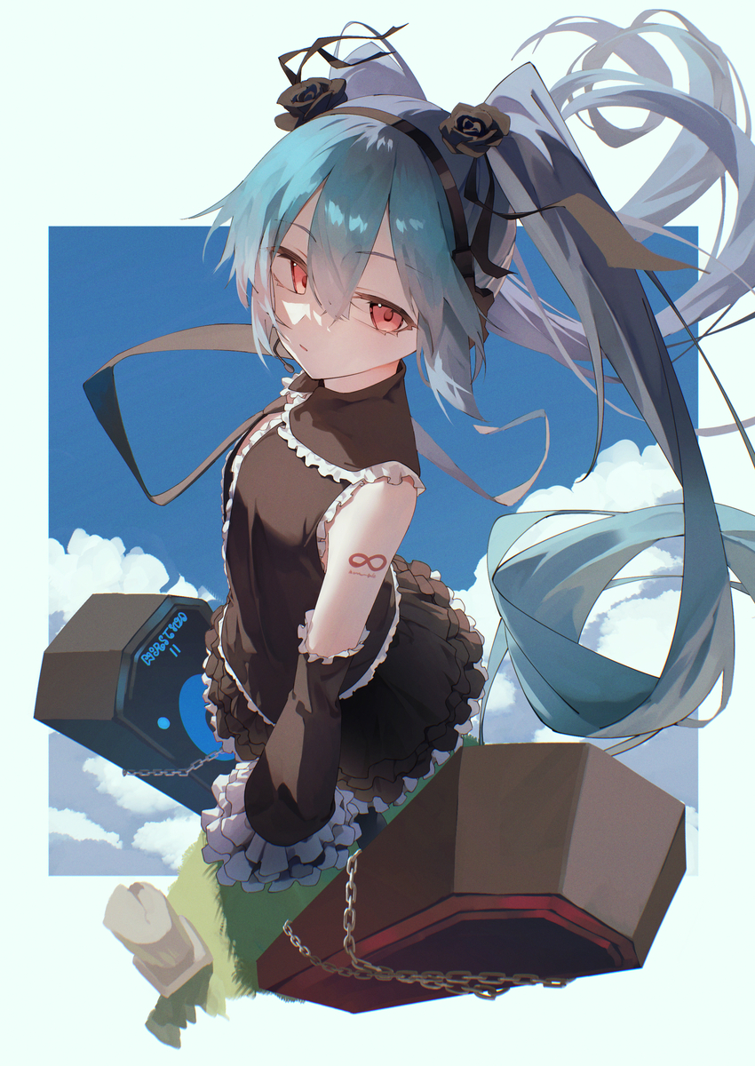 This is a pixiv picture whose title is ∞.