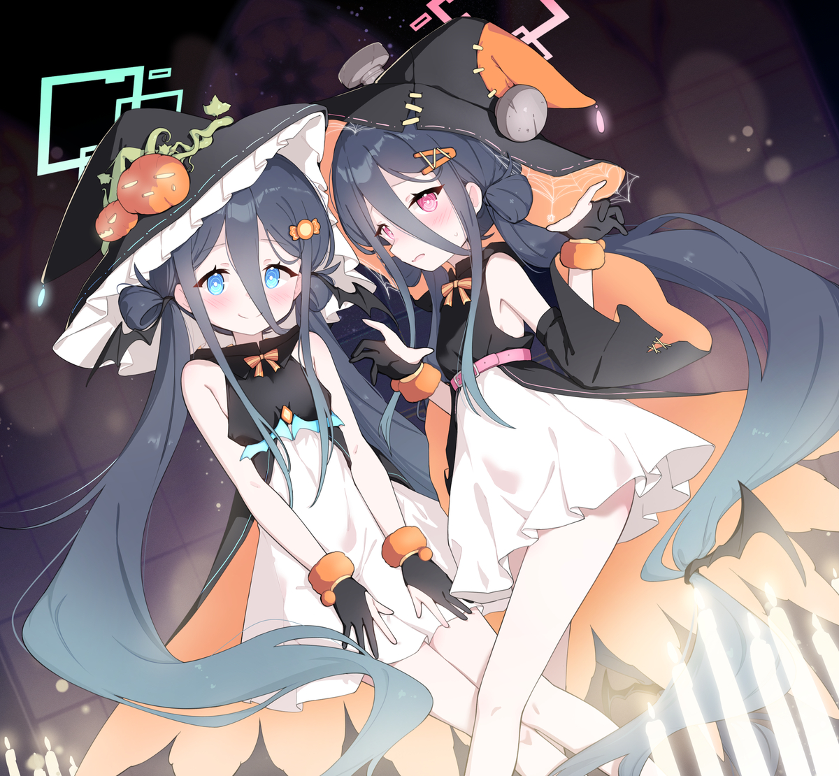 This is a pixiv picture whose title is ハロウィン.