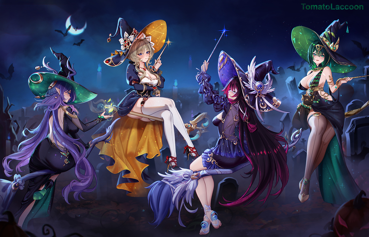 This is a pixiv picture whose title is Happy Halloween!.